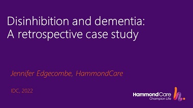 Disinhibition and dementia: A retrospective case study