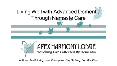 Living Well with Advanced Dementia Through Namaste Care